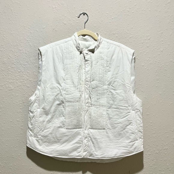 Maison Martin Margiela Jackets & Blazers - MM6 Maison Margiela White Padded Shirt Vest size 40